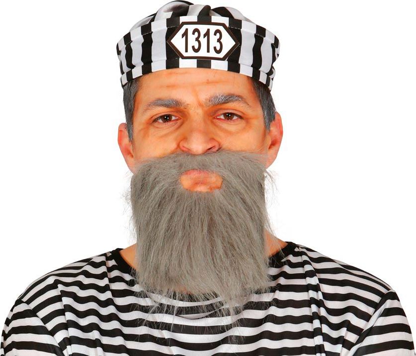 Gevangene Hoedje Zwart Wit