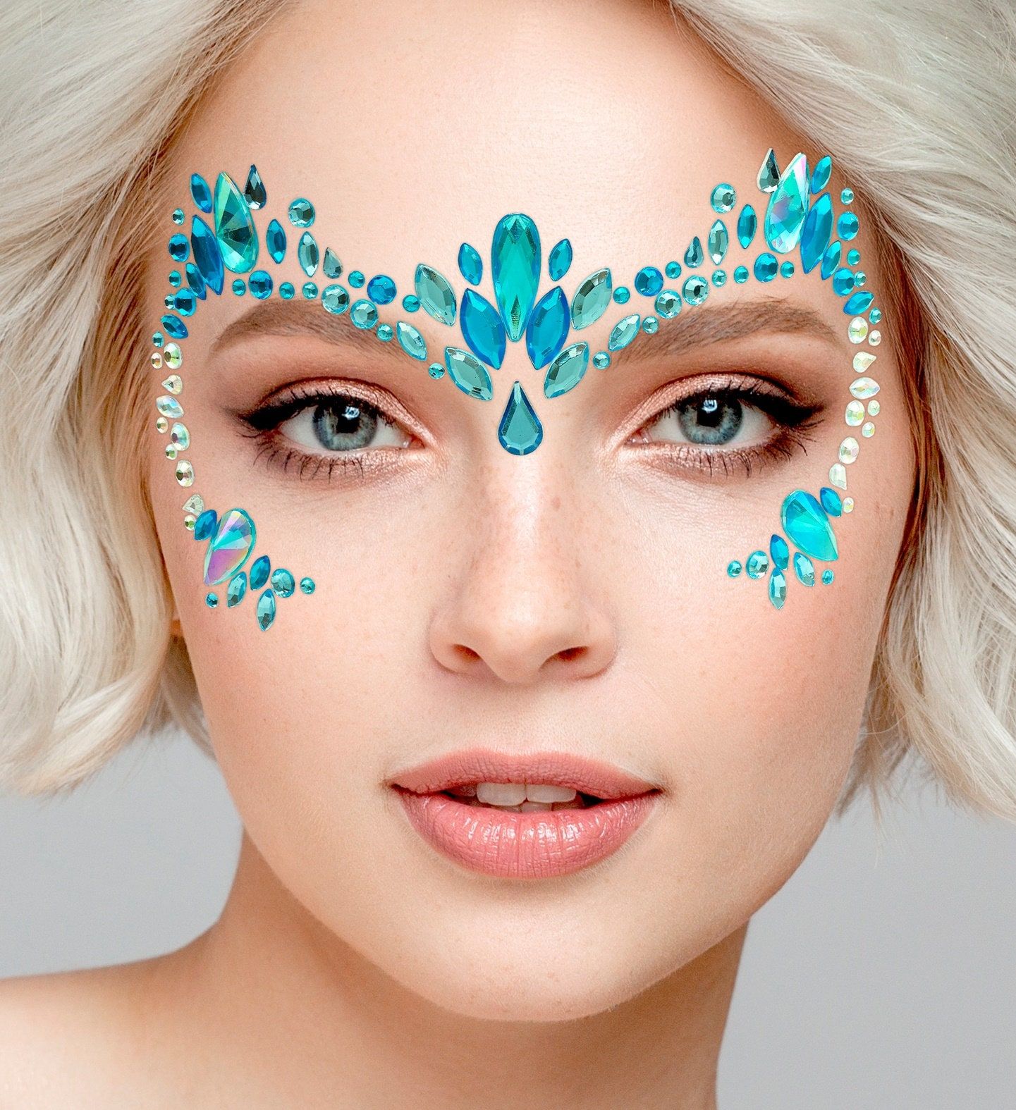 Gezichtsjuwelen Ijskoningin