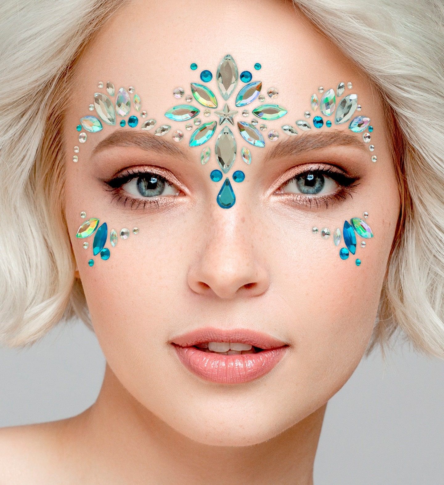 Gezichtsjuwelen Ijsprinses