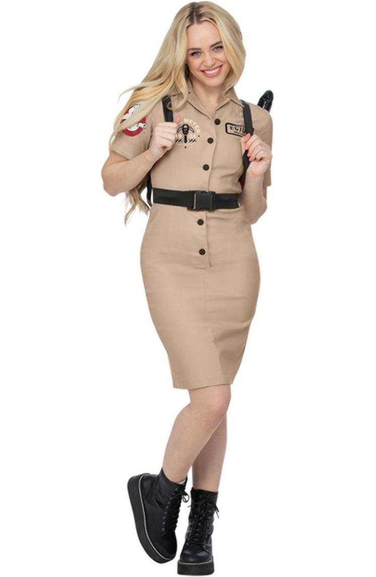 Ghostbusters Dames Kostuum Beige
