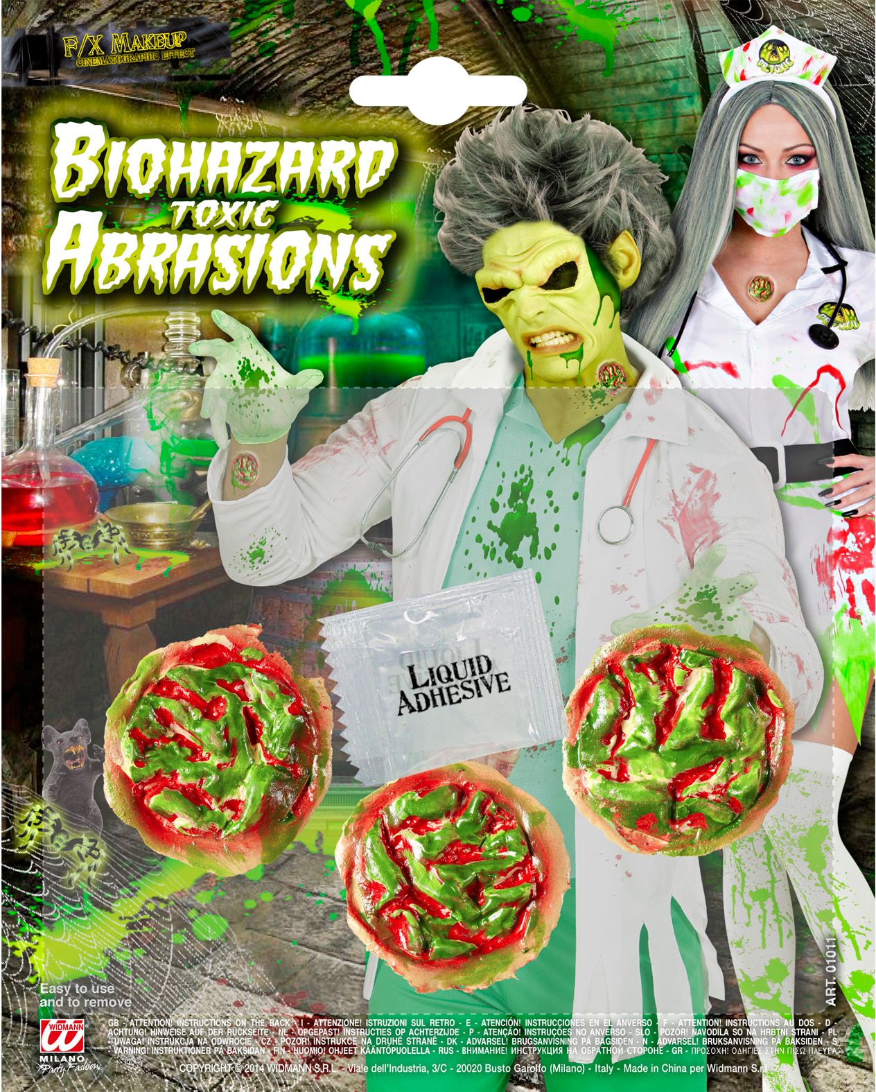 Giftige Stoffen Wond Set