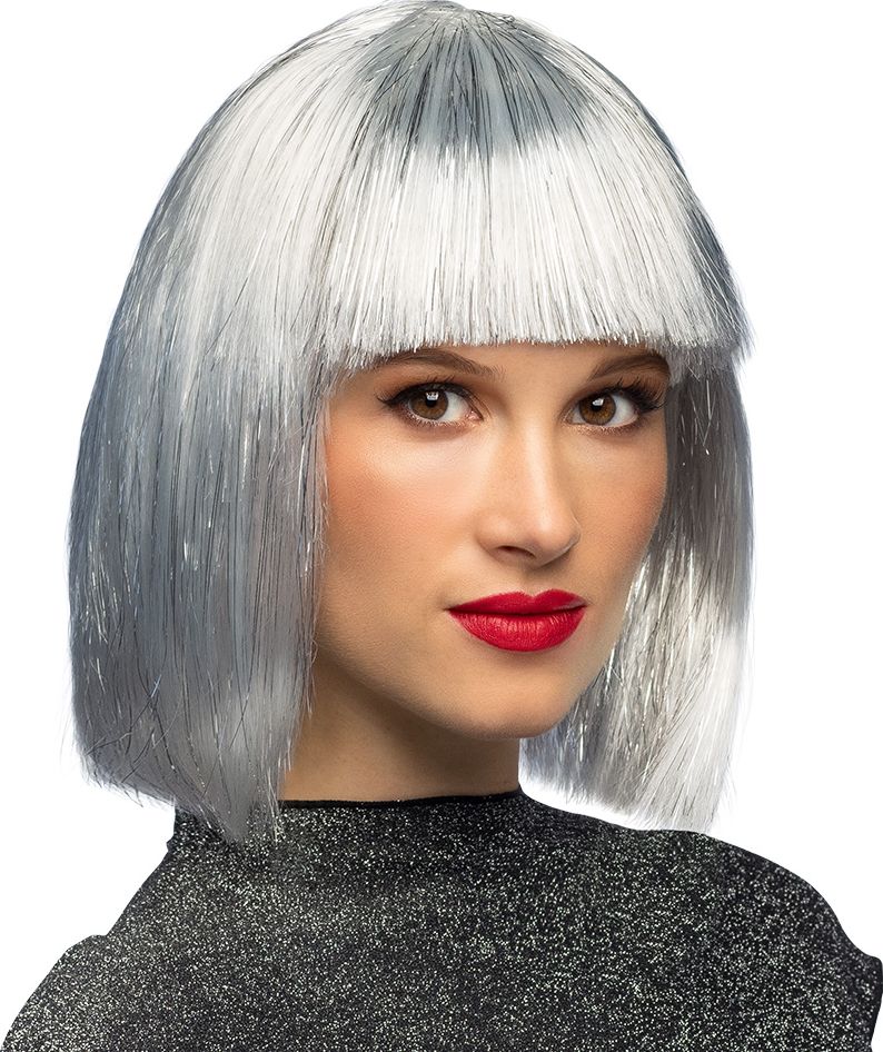 Gigi Glamour Pruik Wit