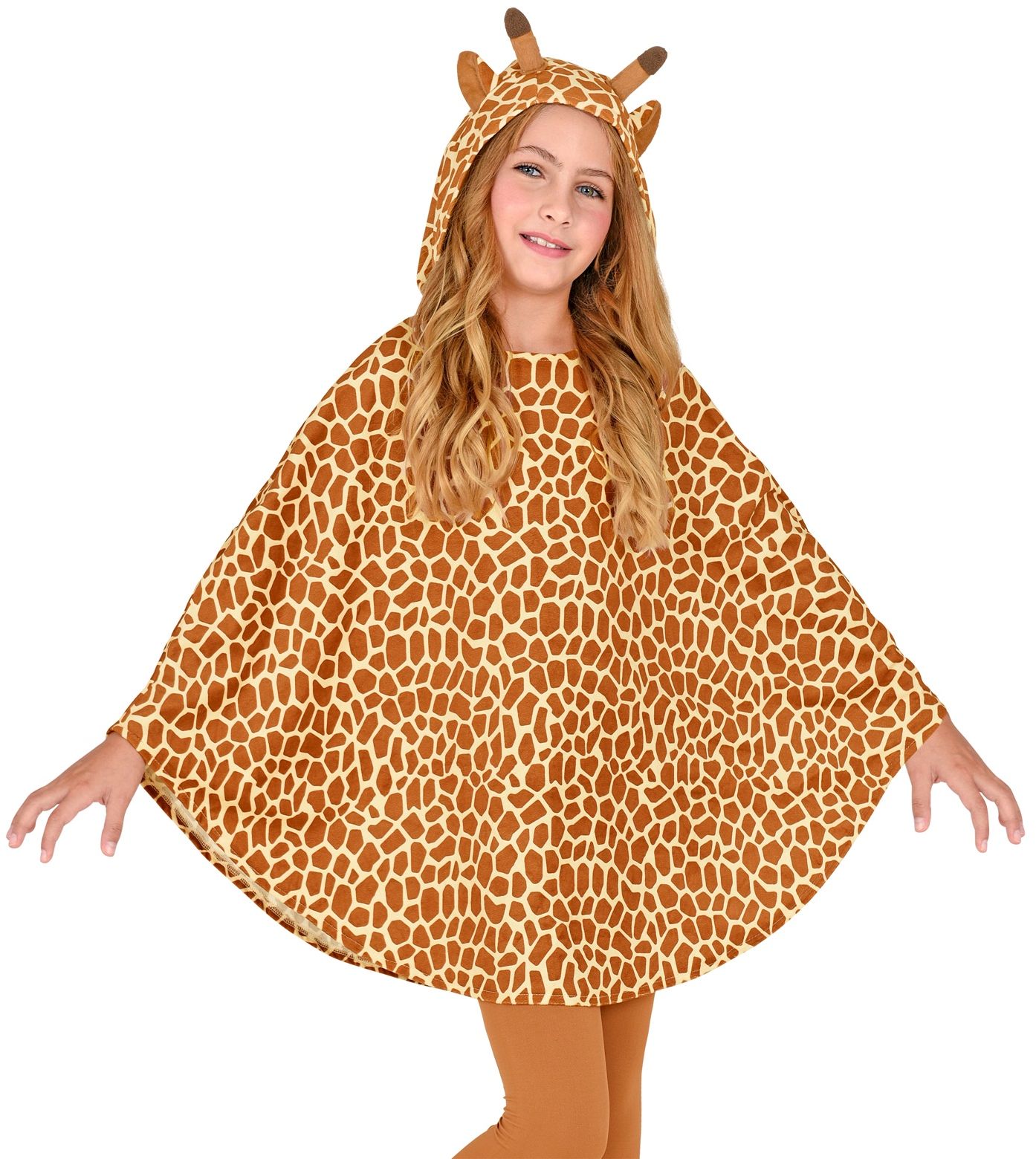 Giraffe poncho meisjes
