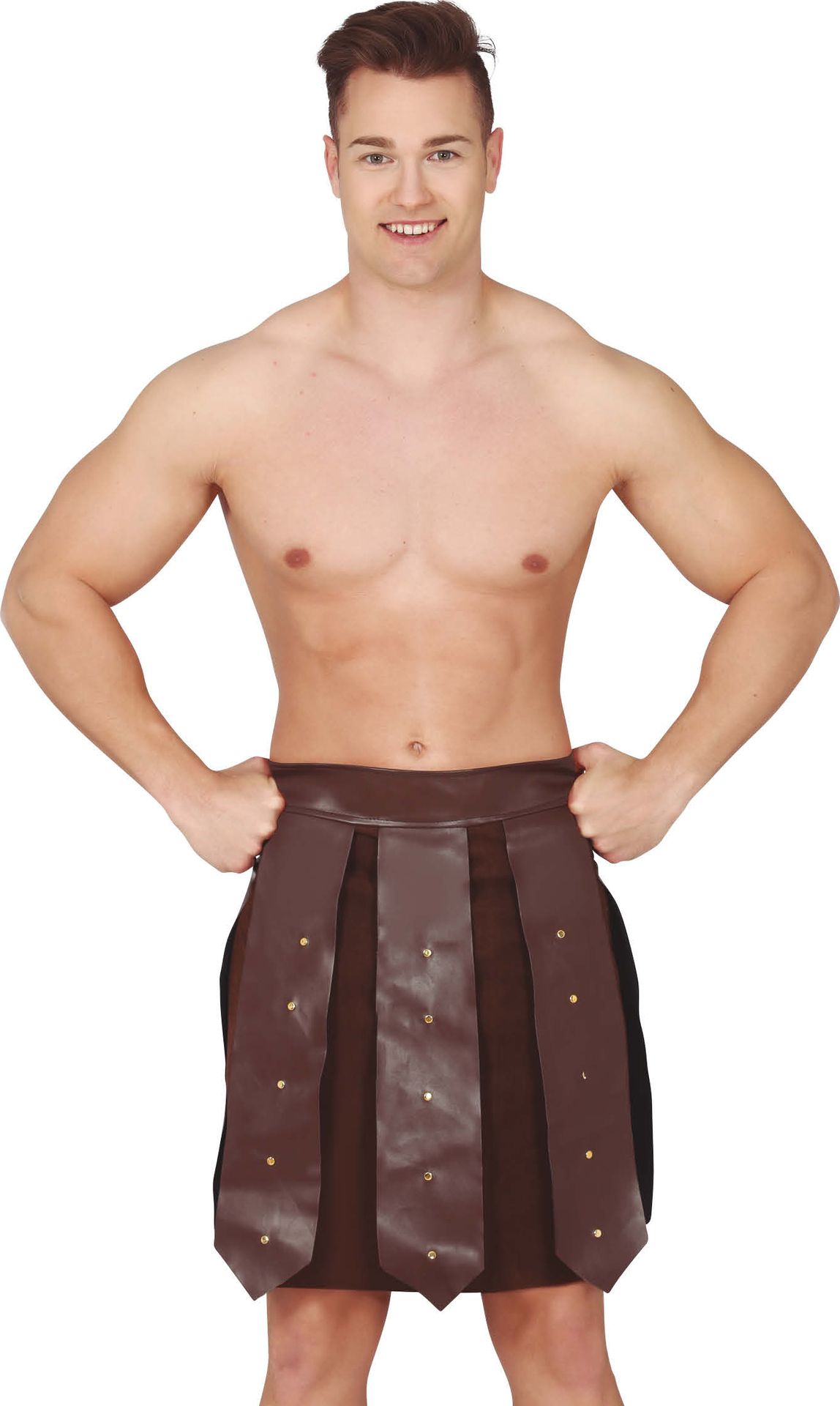 Gladiator Schort Rok Lederlook