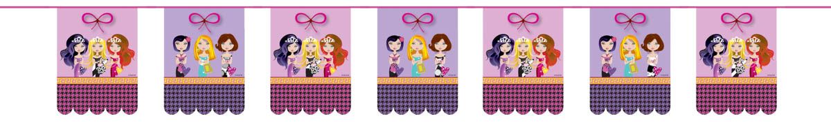 Glamour Girls Slinger Vlaggenlijn