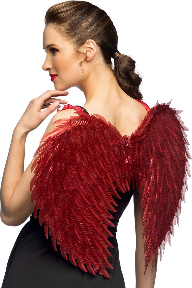 Glamoureuze Rode Engelenvleugels
