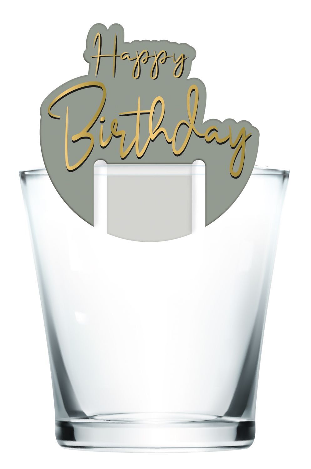 Glasmarkers Golden Dawn Verjaardag 12 Stuks