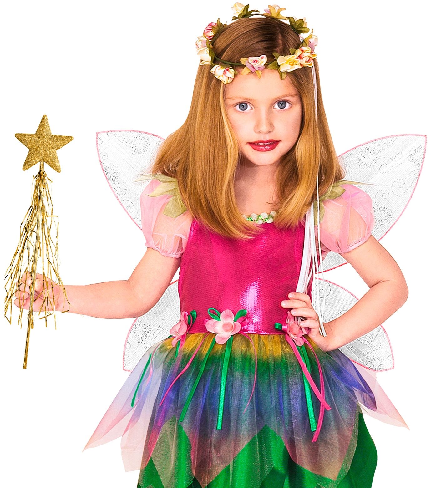 Glitter Feeënstaf Goud