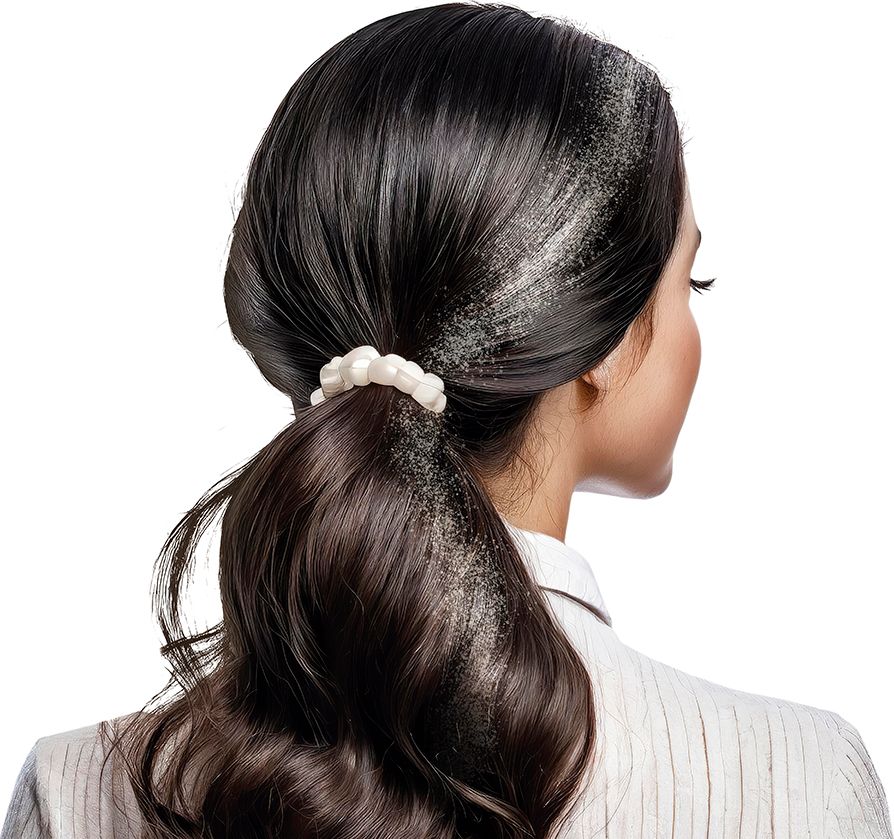 Glitter Haarspray Zilver