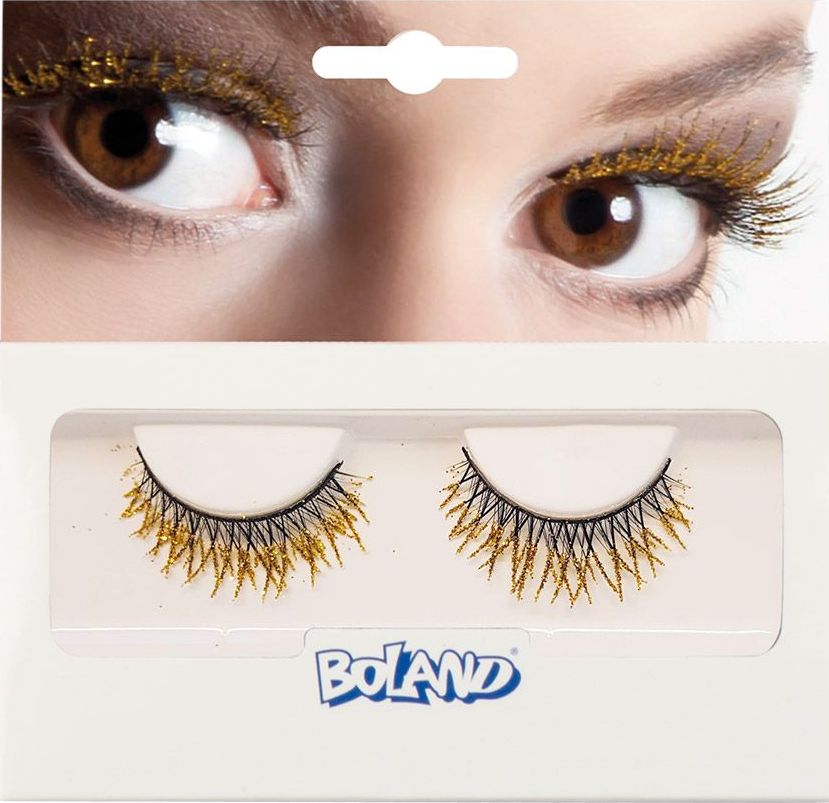 Glitter Nepwimpers Goud
