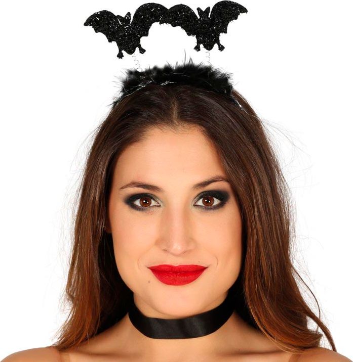 Glitter Vleermuis Haarband