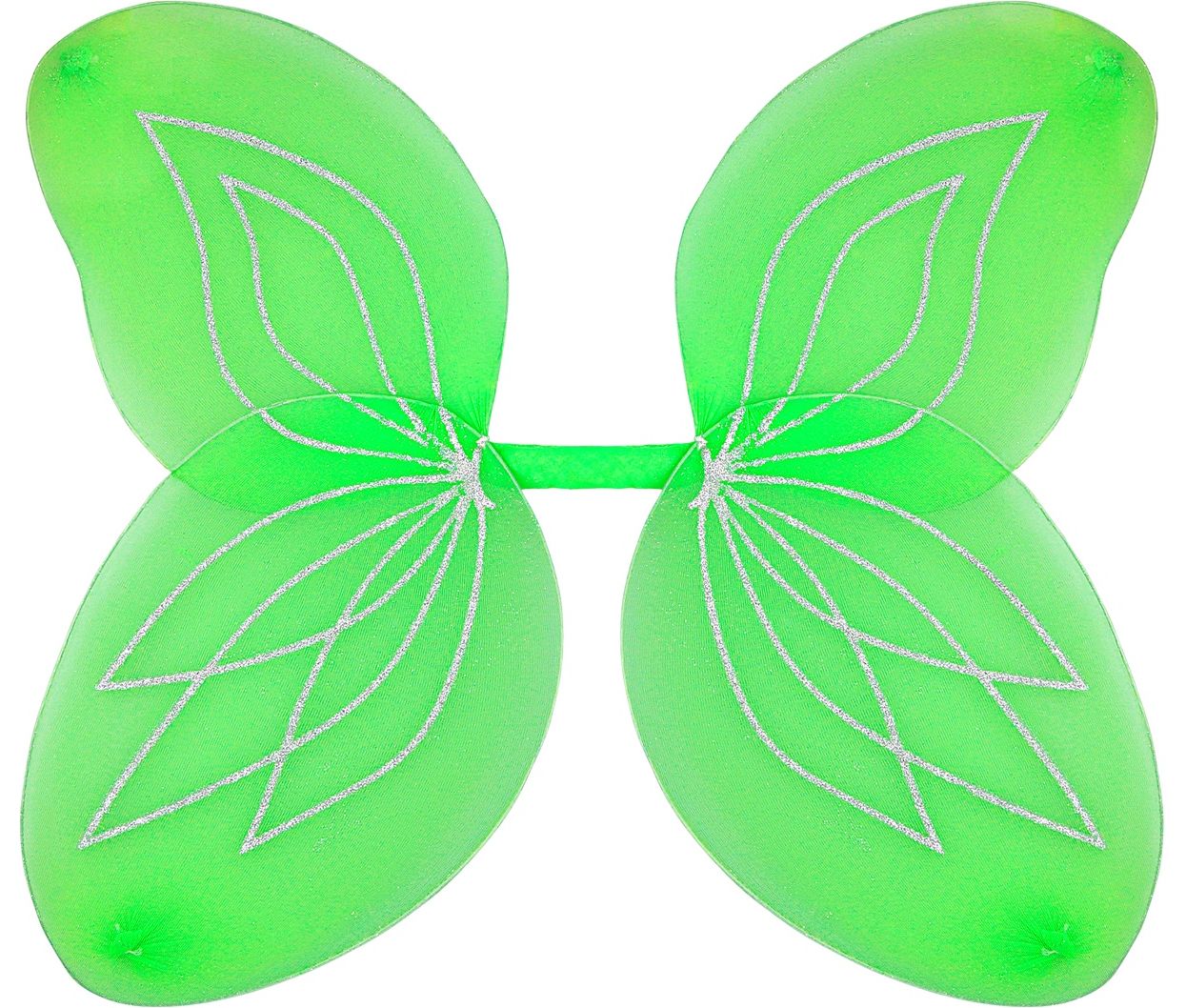Glitter Vleugels Groen Kind