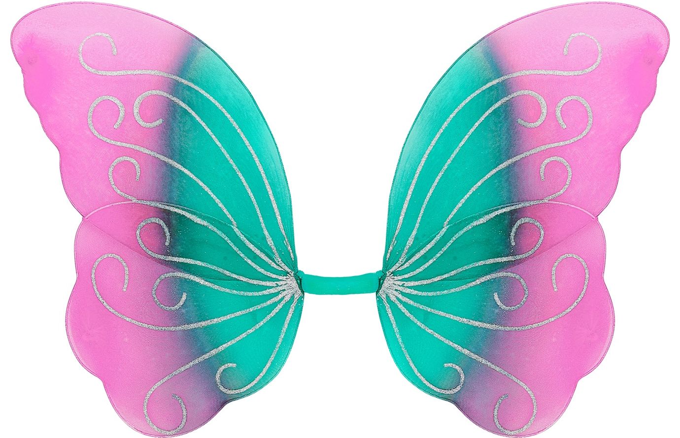 Glitter Vlinder Vleugels Blauw Paars