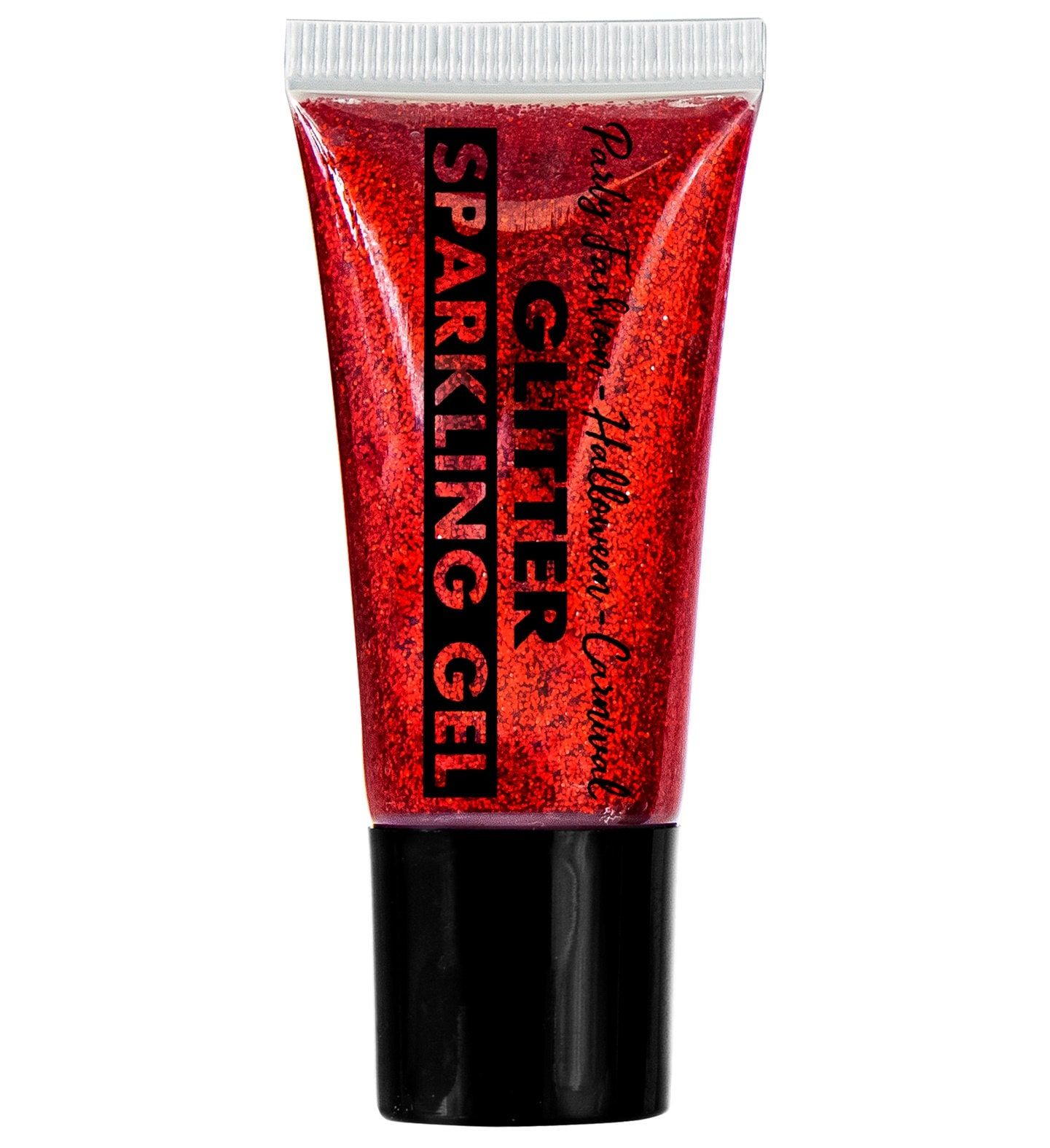 Glitterende Rode Make Up Gel 25ml