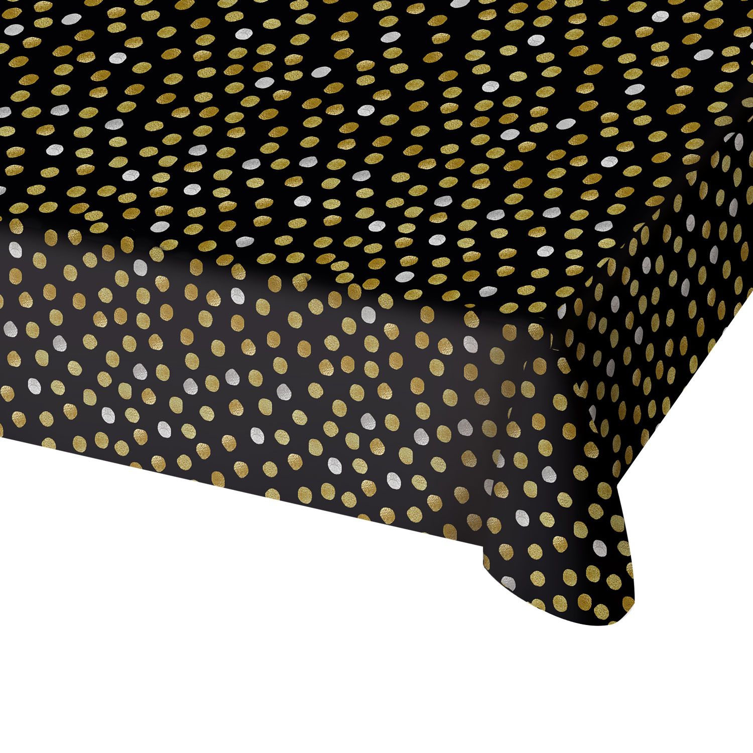 Glossy Black Tafelkleed