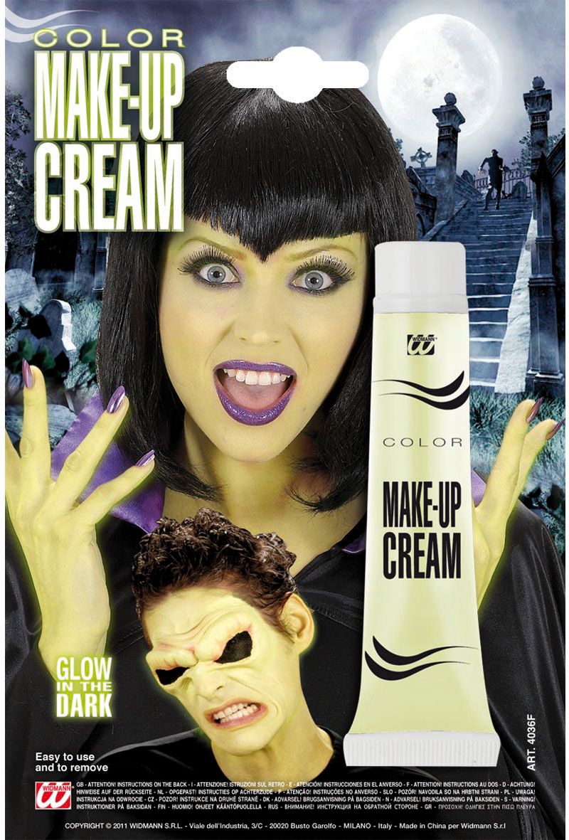 Glow In The Dark Make-Up In Tube