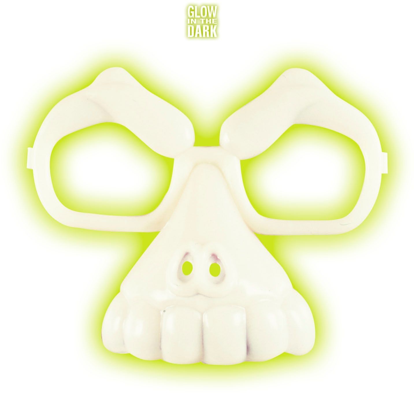 Glow In The Dark Schedel Bril
