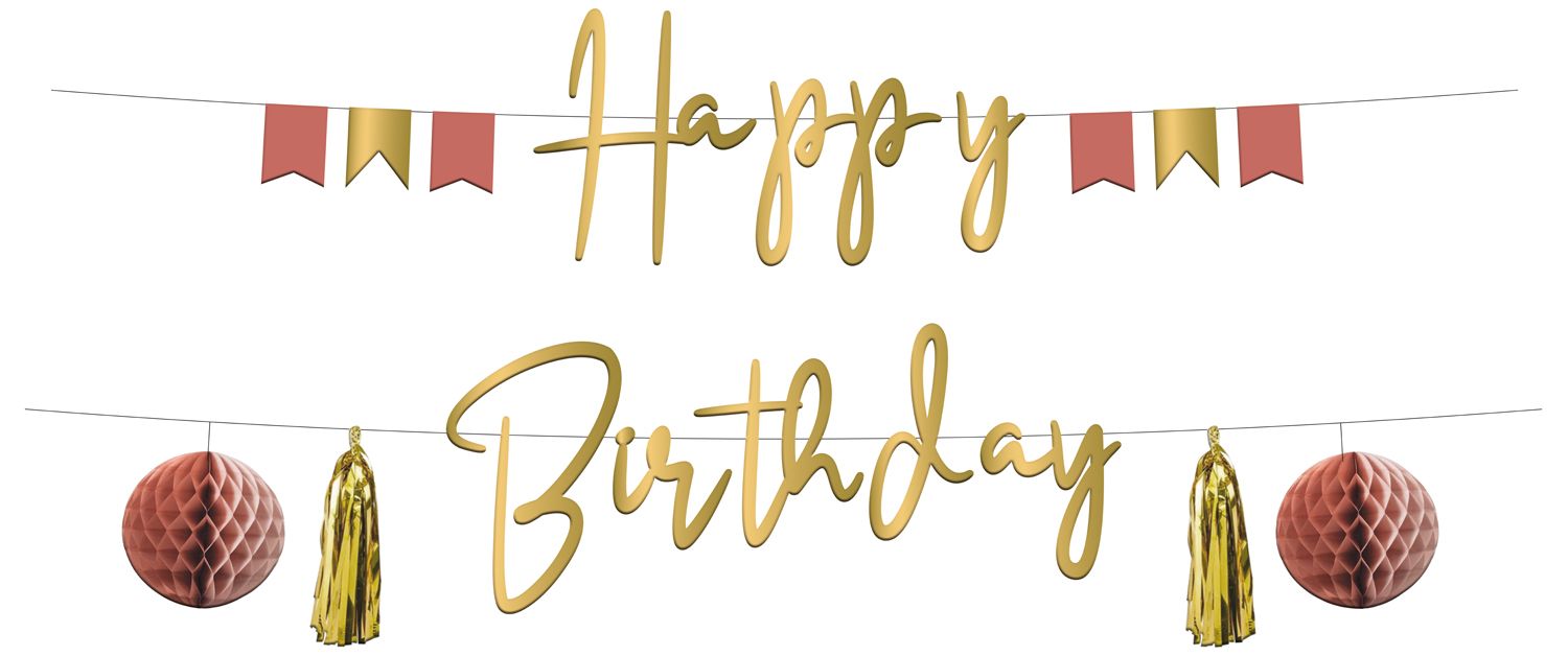 Golden Dusk letterslingers happy Birthday