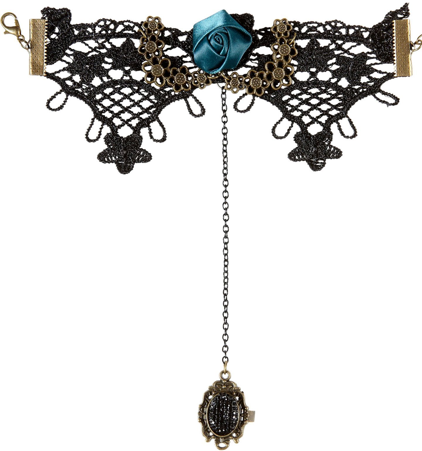 Gothic Armband met Ring