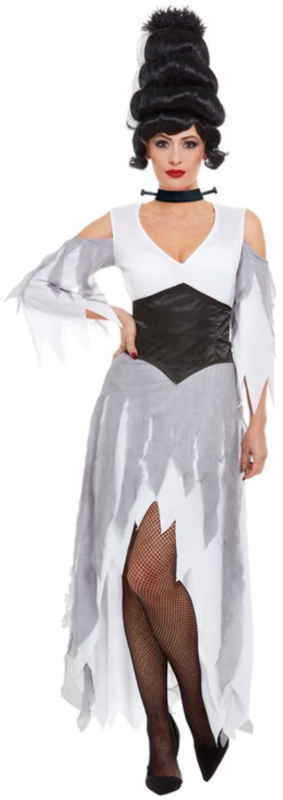 Gothic Bruid Outfit Wit