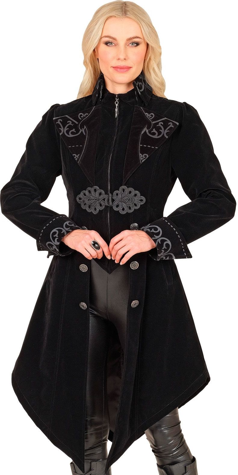 Gothic Jas Halloween Zwart Dames