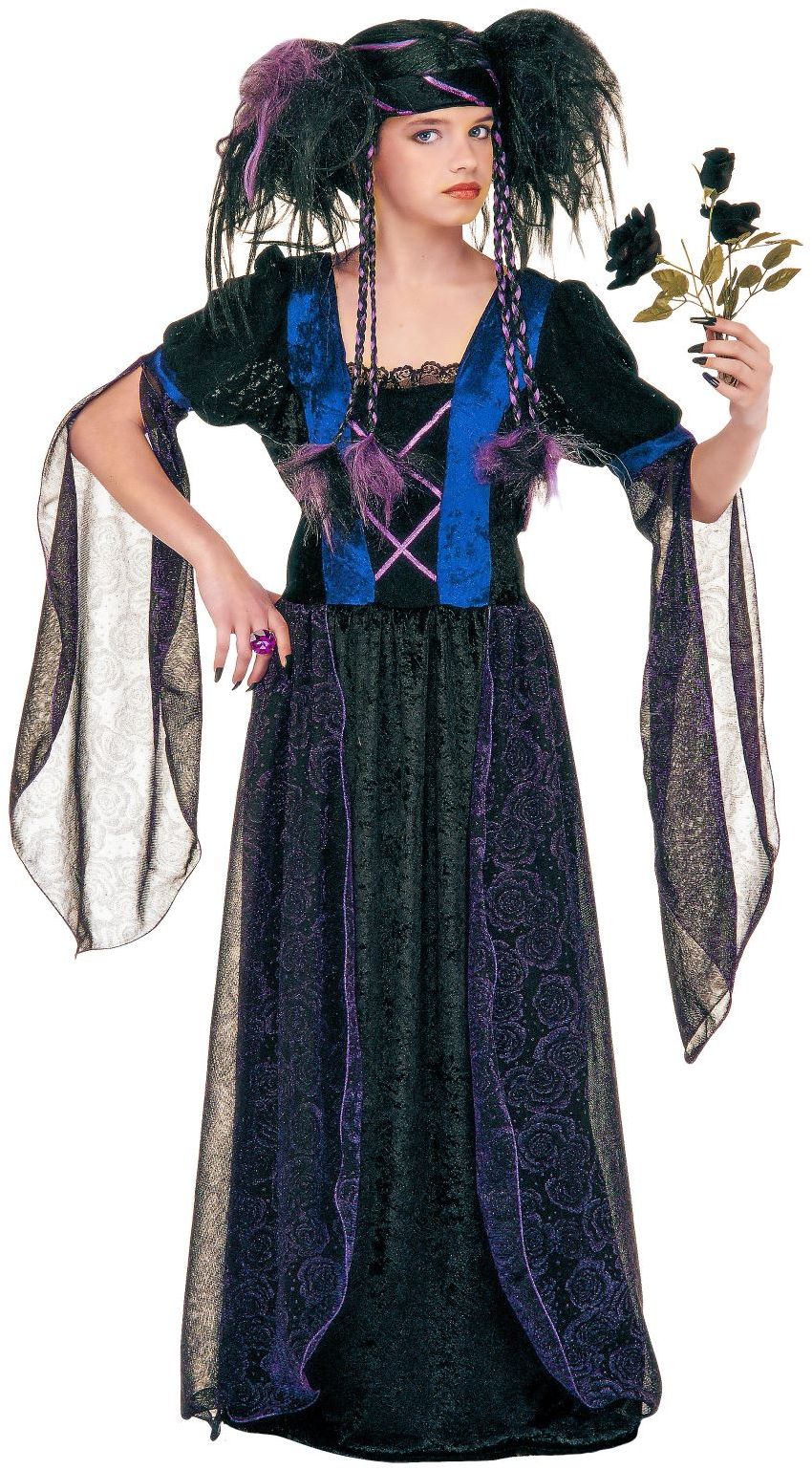 Gothic Princess Kinderen Kostuum