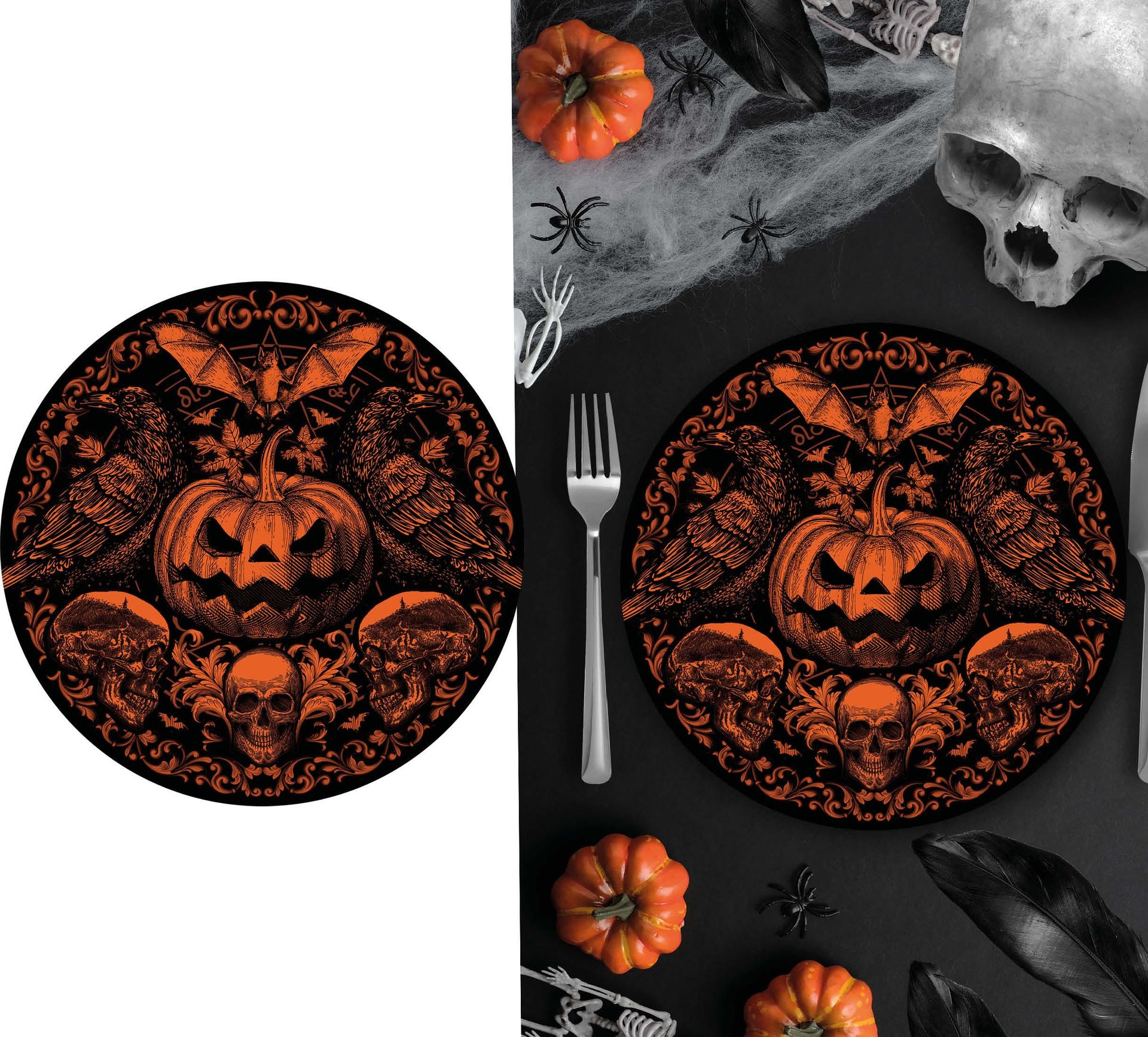 Gothic Pumpkins Bordjes