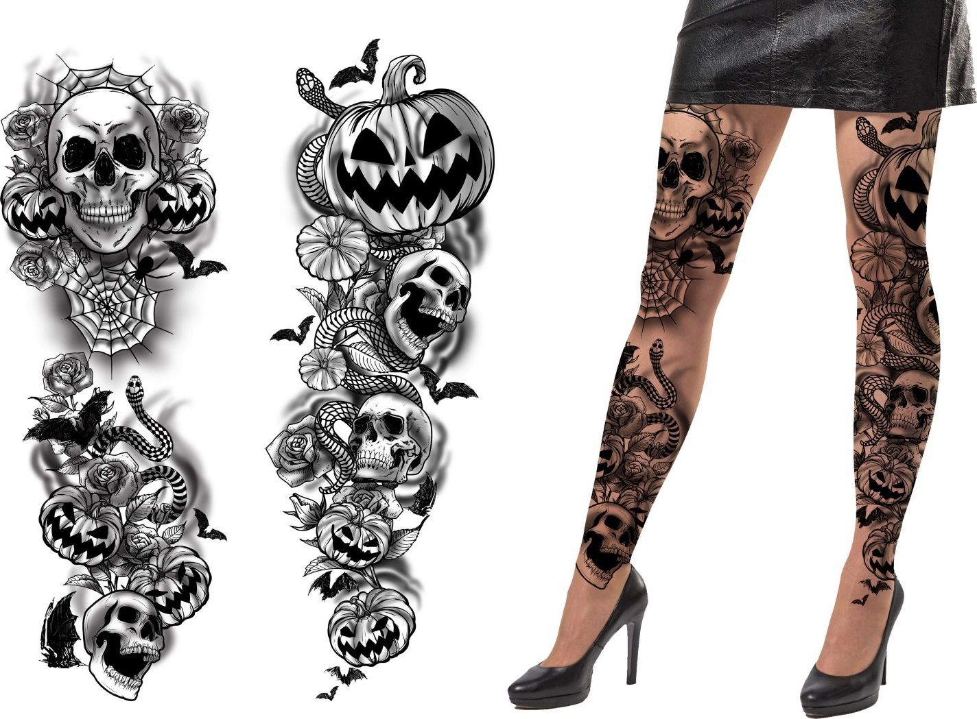 Gothic Tattoo Panty