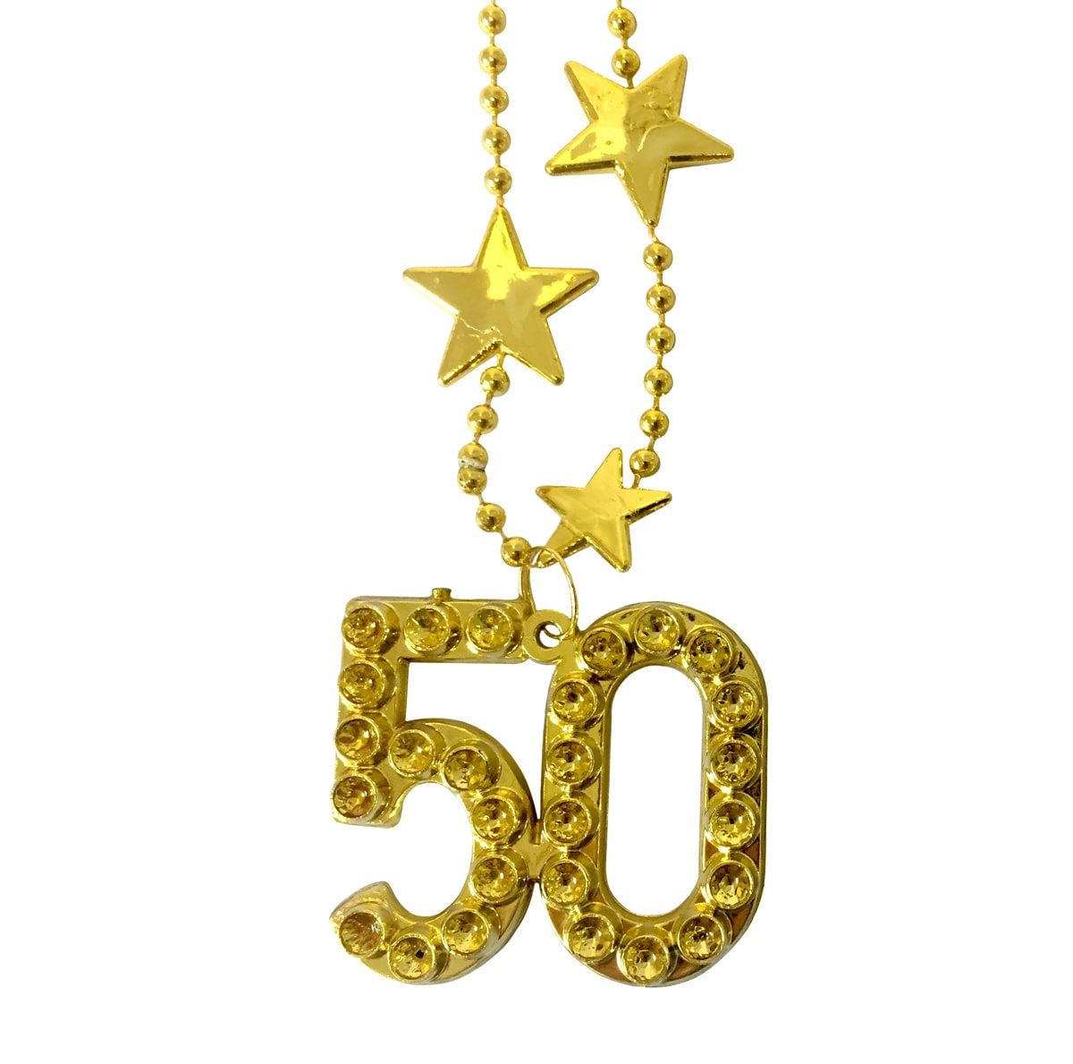 Gouden 50 Jaar Verjaardag Ketting
