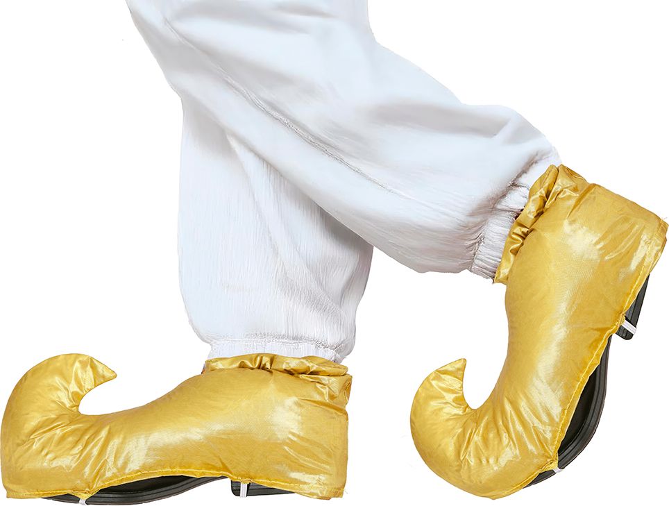 Gouden Arabische Schoenhoezen Volwassenen