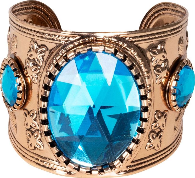 Gouden Armband met Saffier