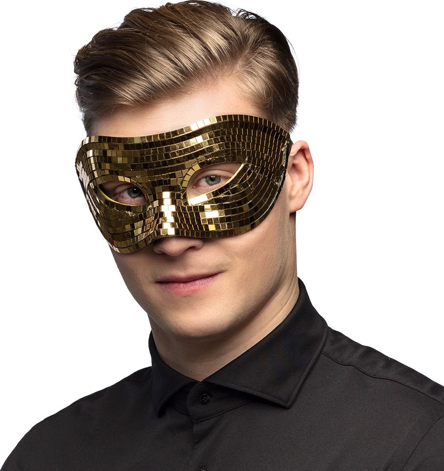 Gouden Disco Oogmasker