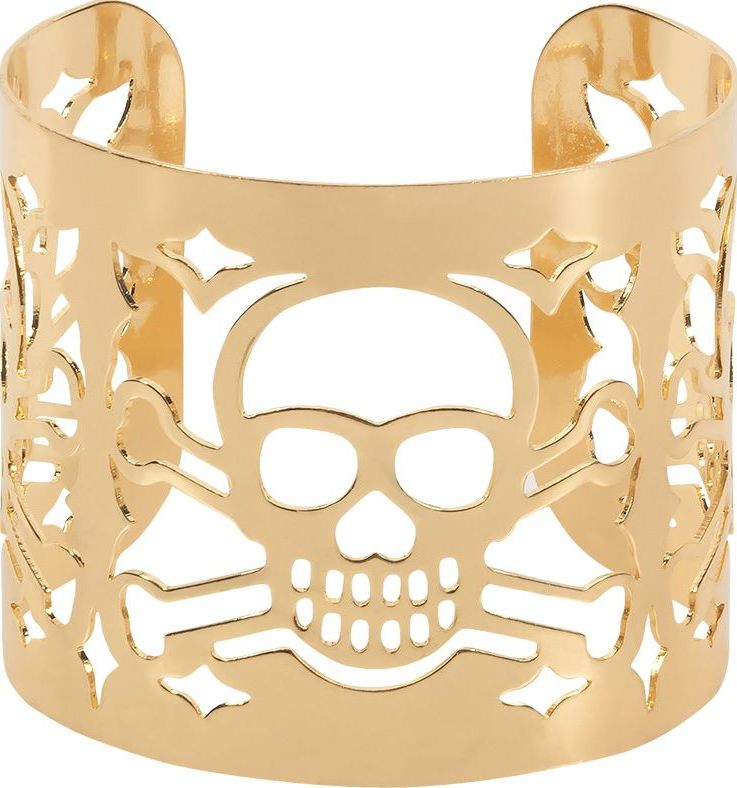 Gouden Doodshoofd Armband Piraten