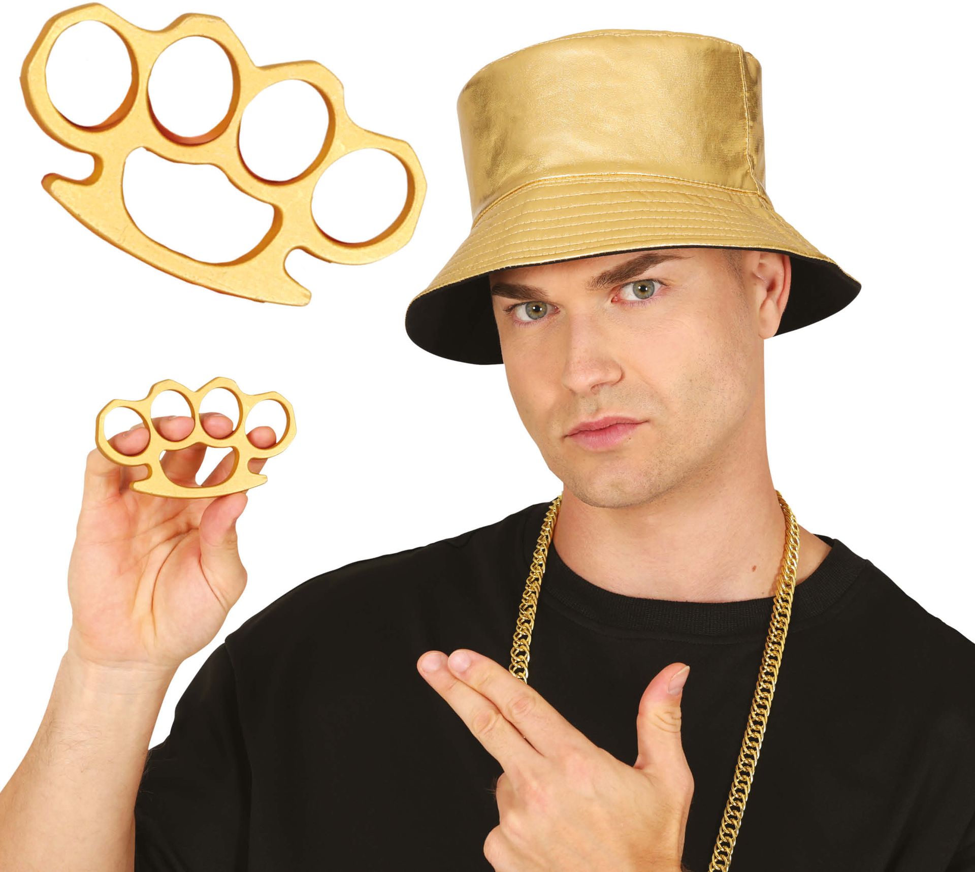 Gouden Foute Boksbeugel PVC