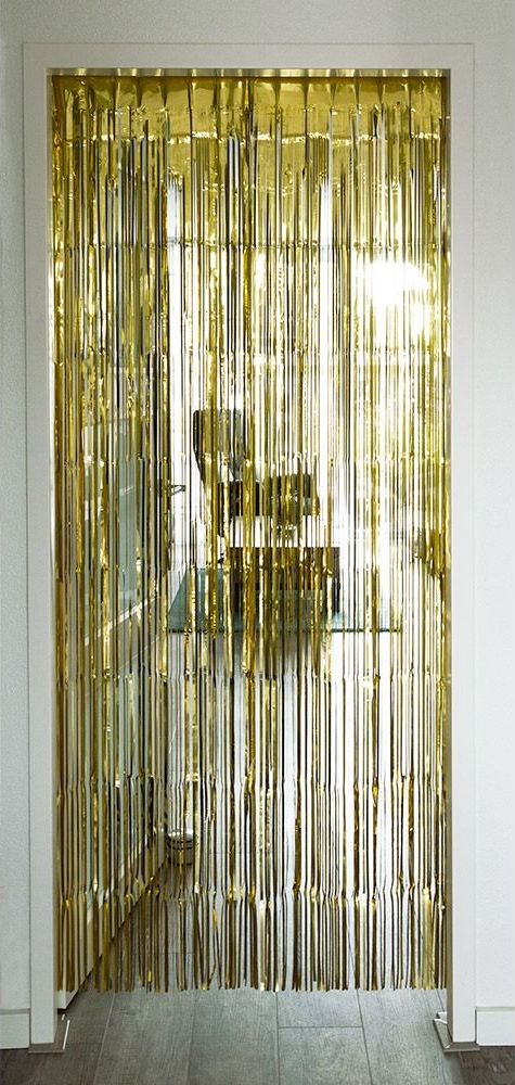 Gouden Franjegordijn 200X100 cm
