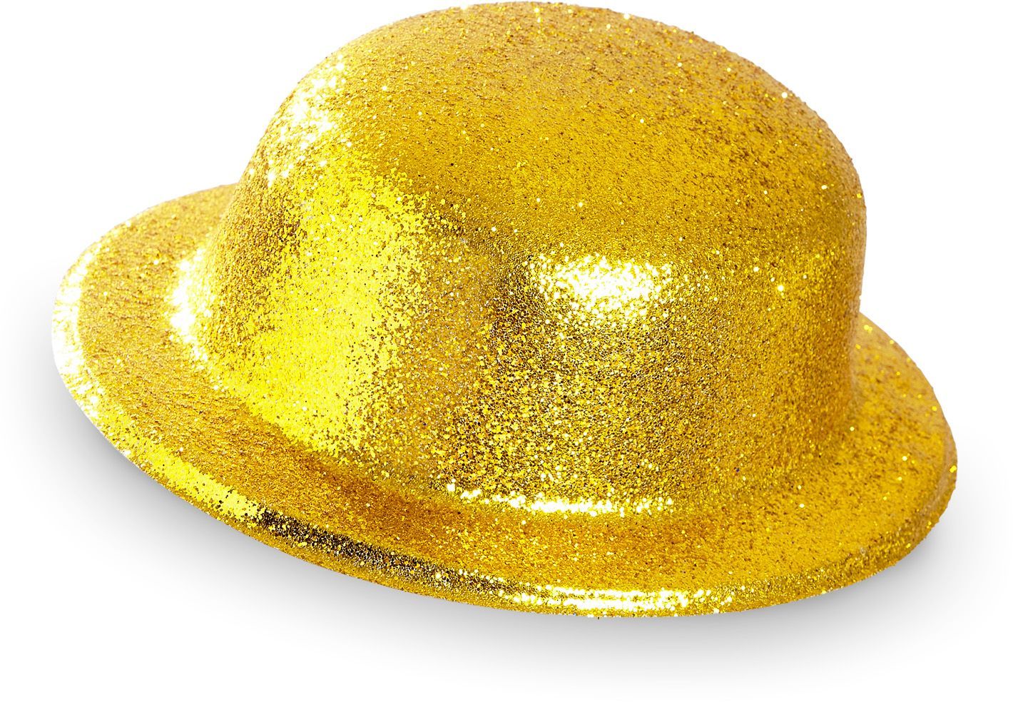Gouden Glitter Bolhoed