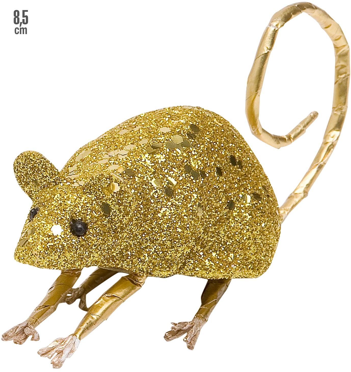 Gouden Glitter Muis