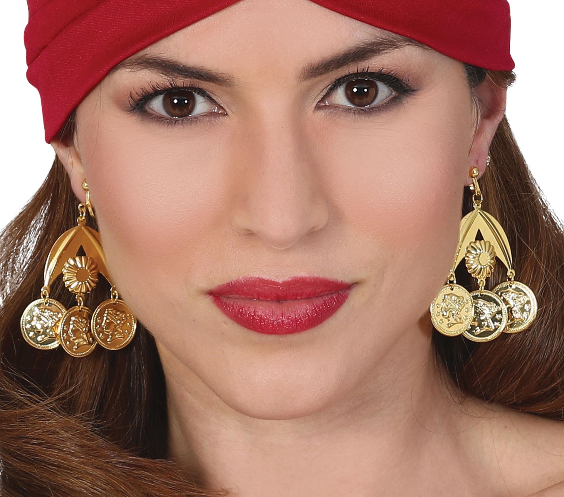 Gouden Gypsy Oorbellen