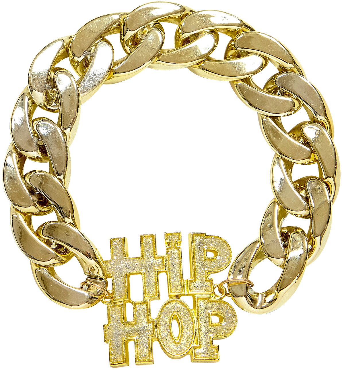 Gouden Hip Hop Armband