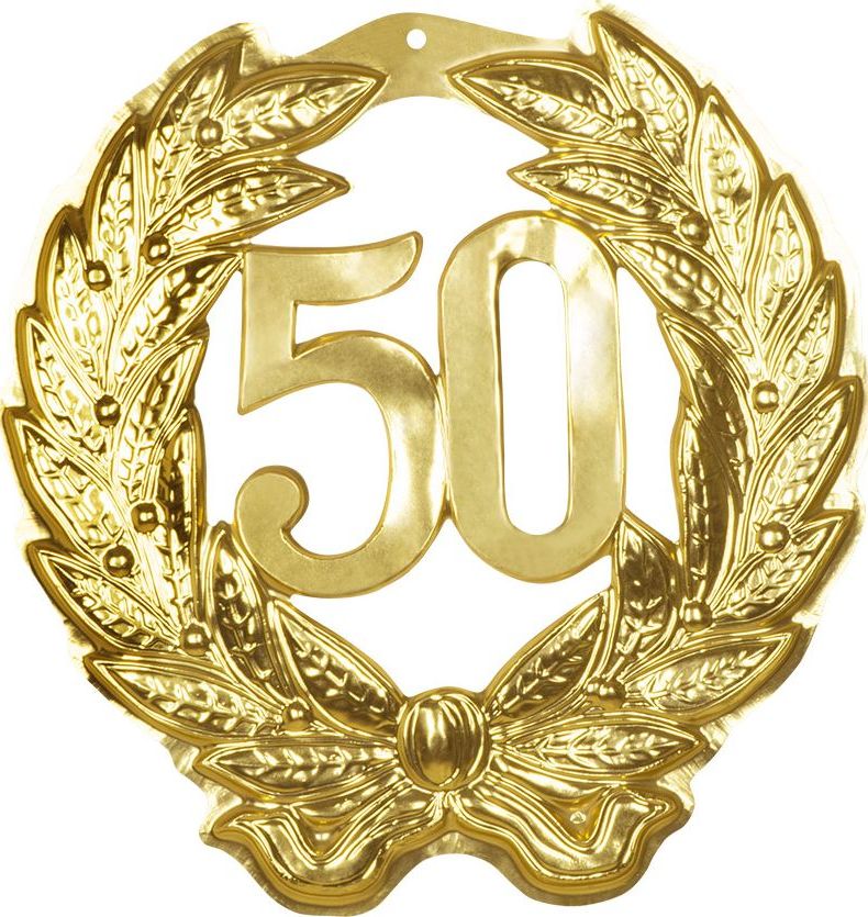 Gouden Huwelijk 50 Jaar Wand Decoratie