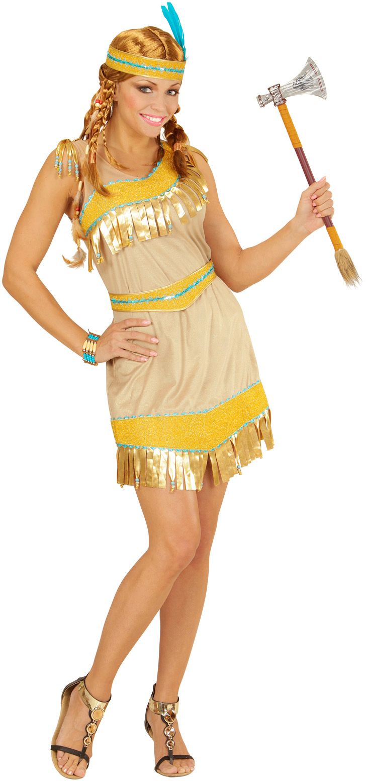 Gouden Indianen Jurkje