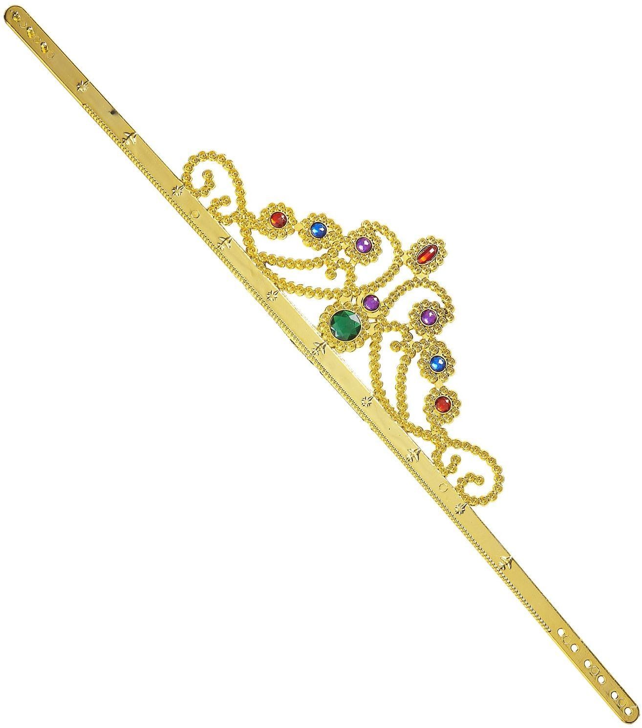 Gouden koninginnenkroon met juwelen