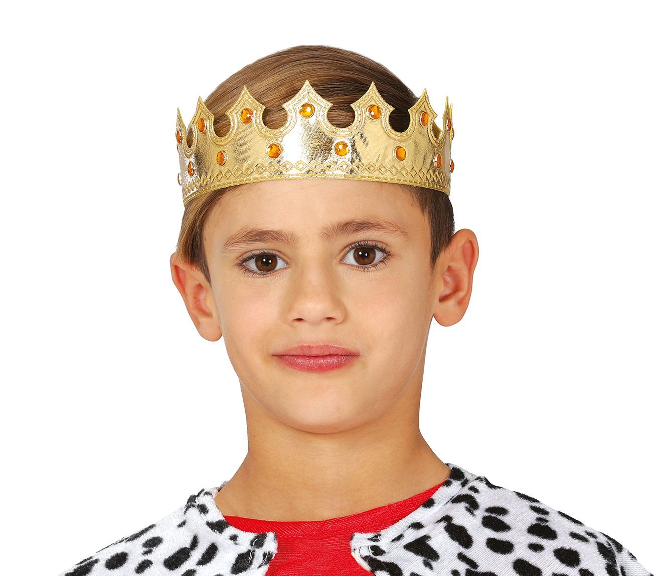 Gouden koninklijke kroon kind
