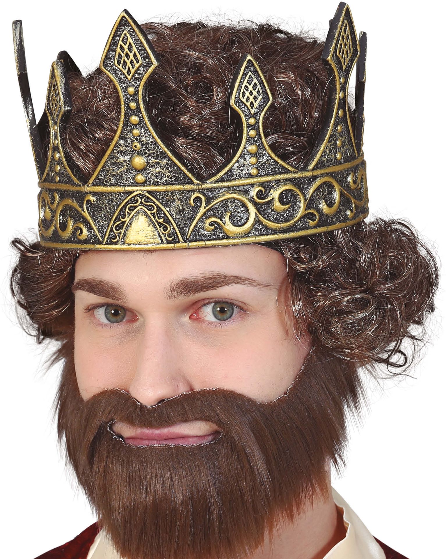 Gouden Latex Middeleeuwse Kroon