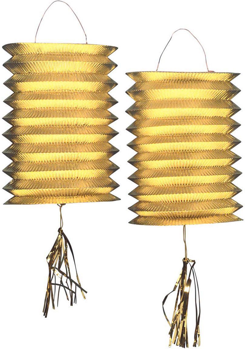 Gouden Metallic Lampionnen