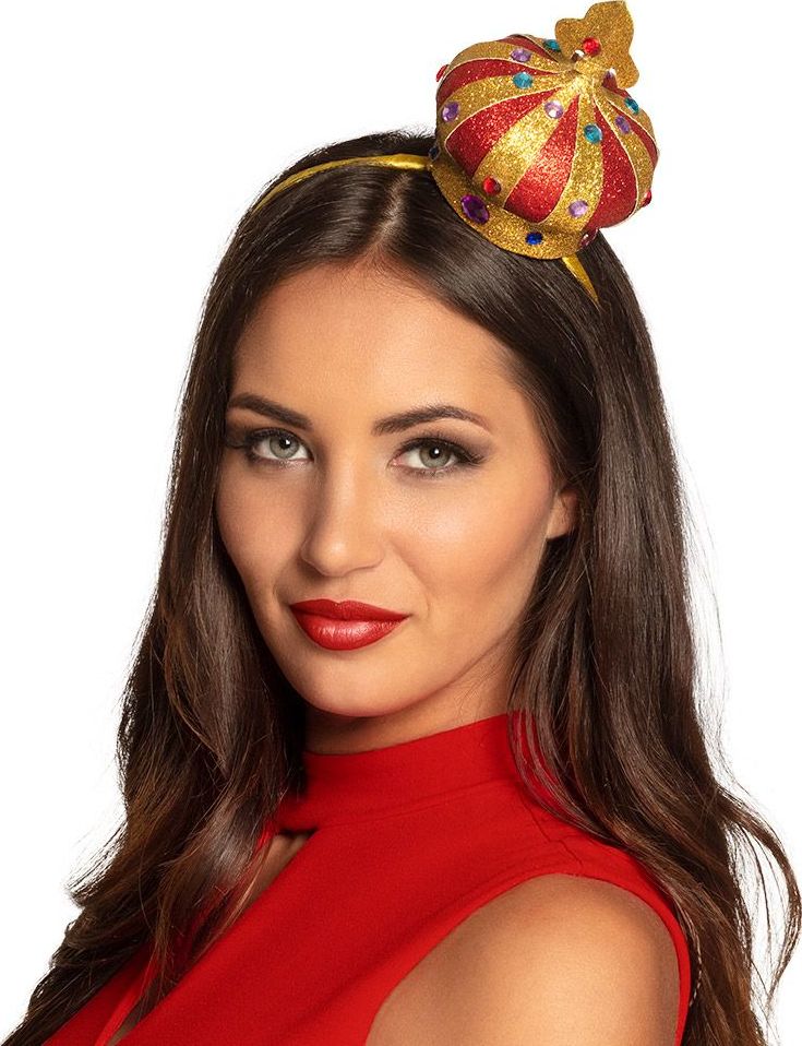 Gouden Minikroon Haarband