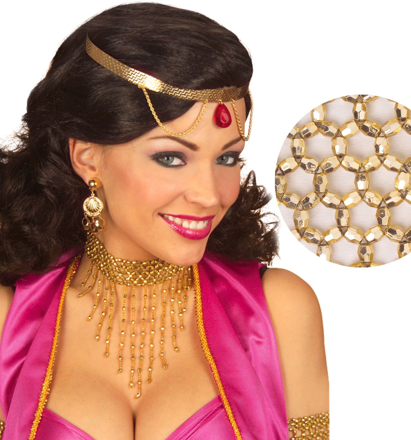 Gouden Parel Nekband