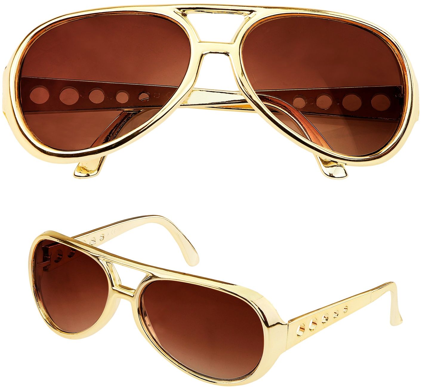 Gouden Rock 'N Roll Bril