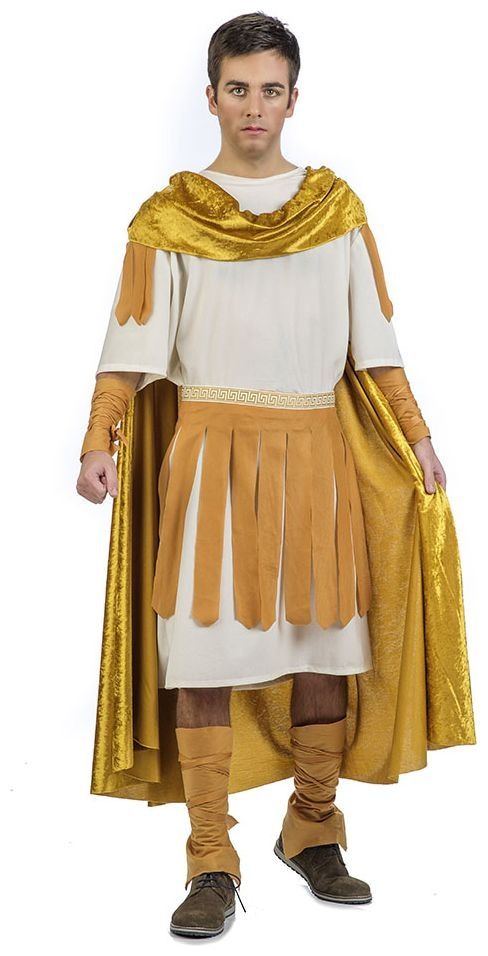 Gouden Romeinse keizer kostuum