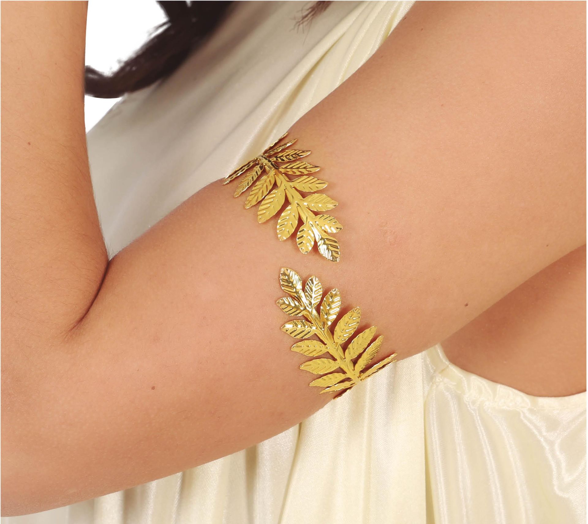 Gouden Romeinse Laurierblad Armband